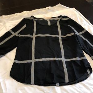 Black blouse size xs